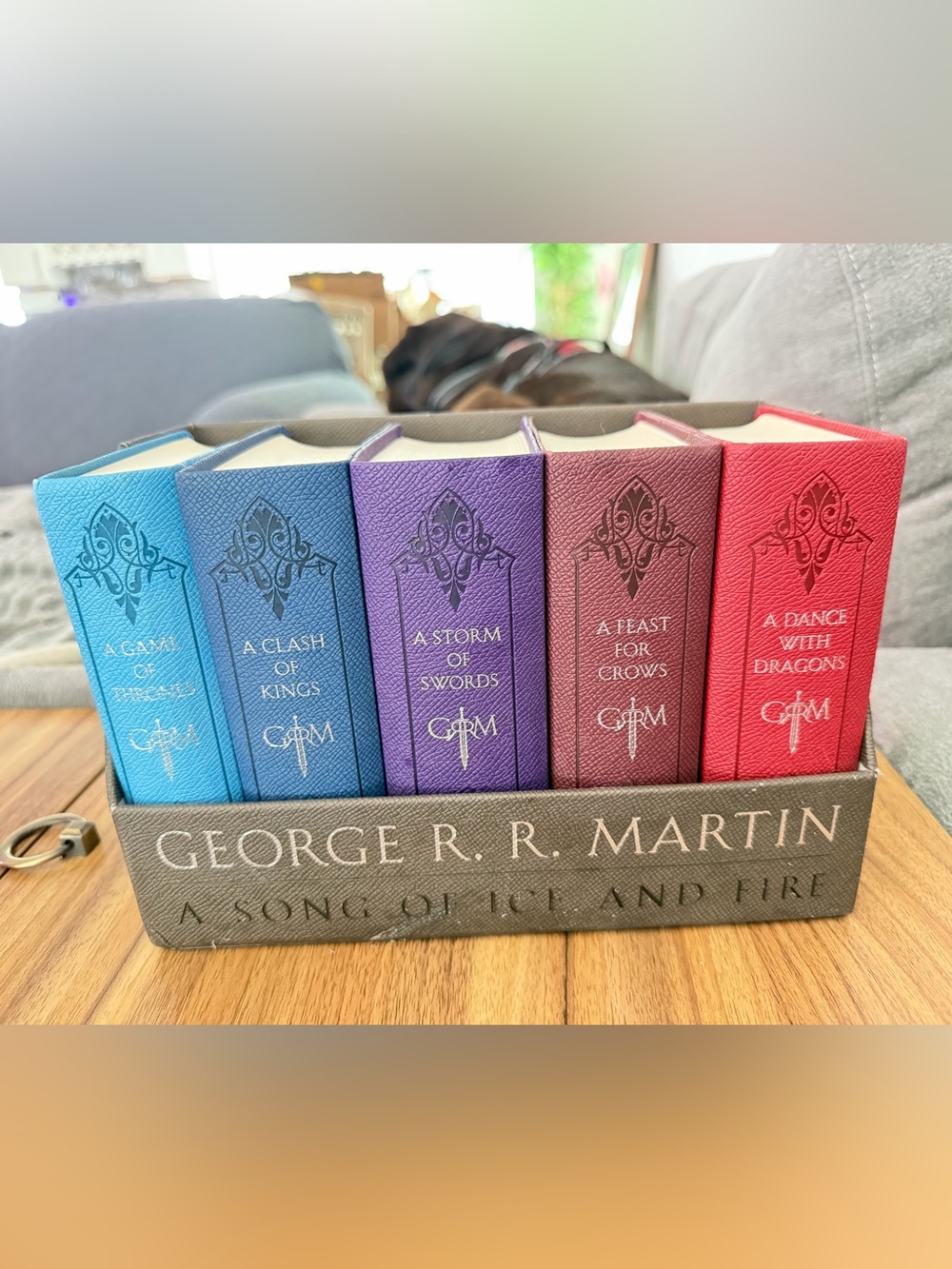 Game of Thrones Leather Boxed Set Song of Ice and Fire Series